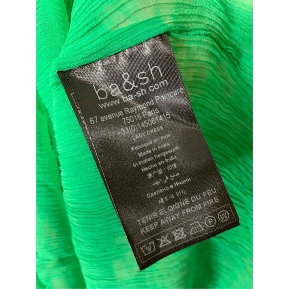 BA&SH Odeon Dress green women's size large - Picture 8 of 9